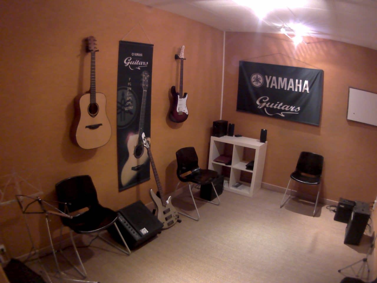 Salle cours de guitare Rezé